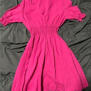 Zara pink dress